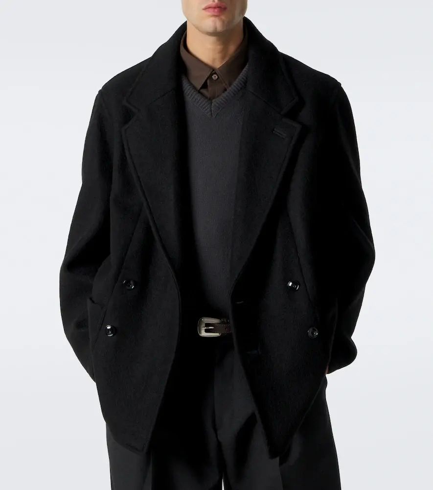 Lemaire Wool and alpaca peacoat | Thumbnail 4 Lemaire Wool and alpaca peacoat | Thumbnail 4