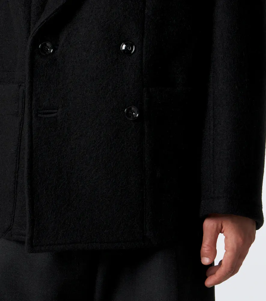 Lemaire Wool and alpaca peacoat | Thumbnail 6 Lemaire Wool and alpaca peacoat | Thumbnail 6