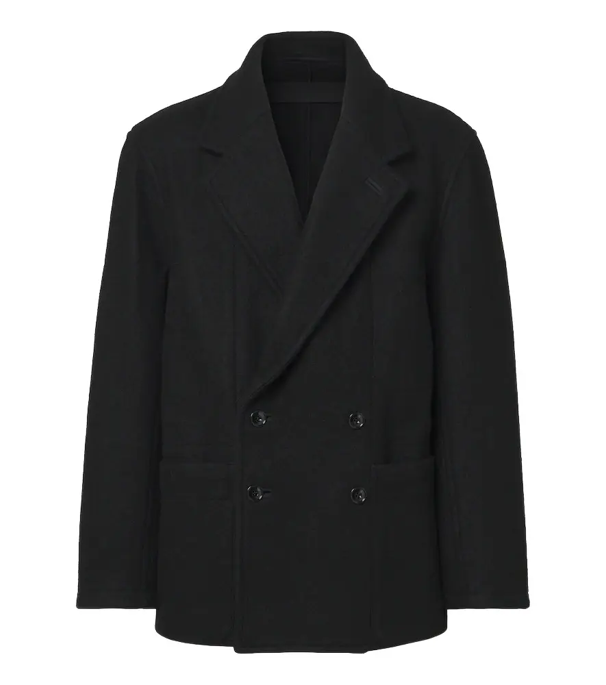 Lemaire Wool and alpaca peacoat