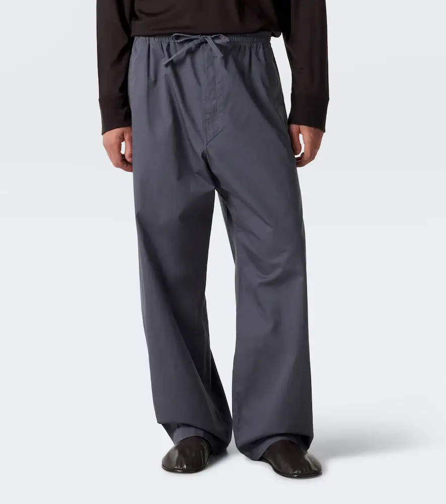 Lemaire Cotton twill wide-leg pants | Thumbnail 2 Lemaire Cotton twill wide-leg pants | Thumbnail 2