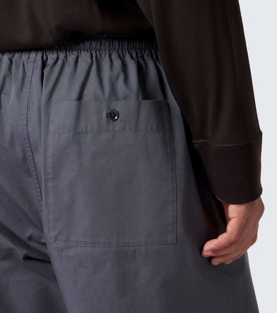 Lemaire Cotton twill wide-leg pants | Thumbnail 4 Lemaire Cotton twill wide-leg pants | Thumbnail 4