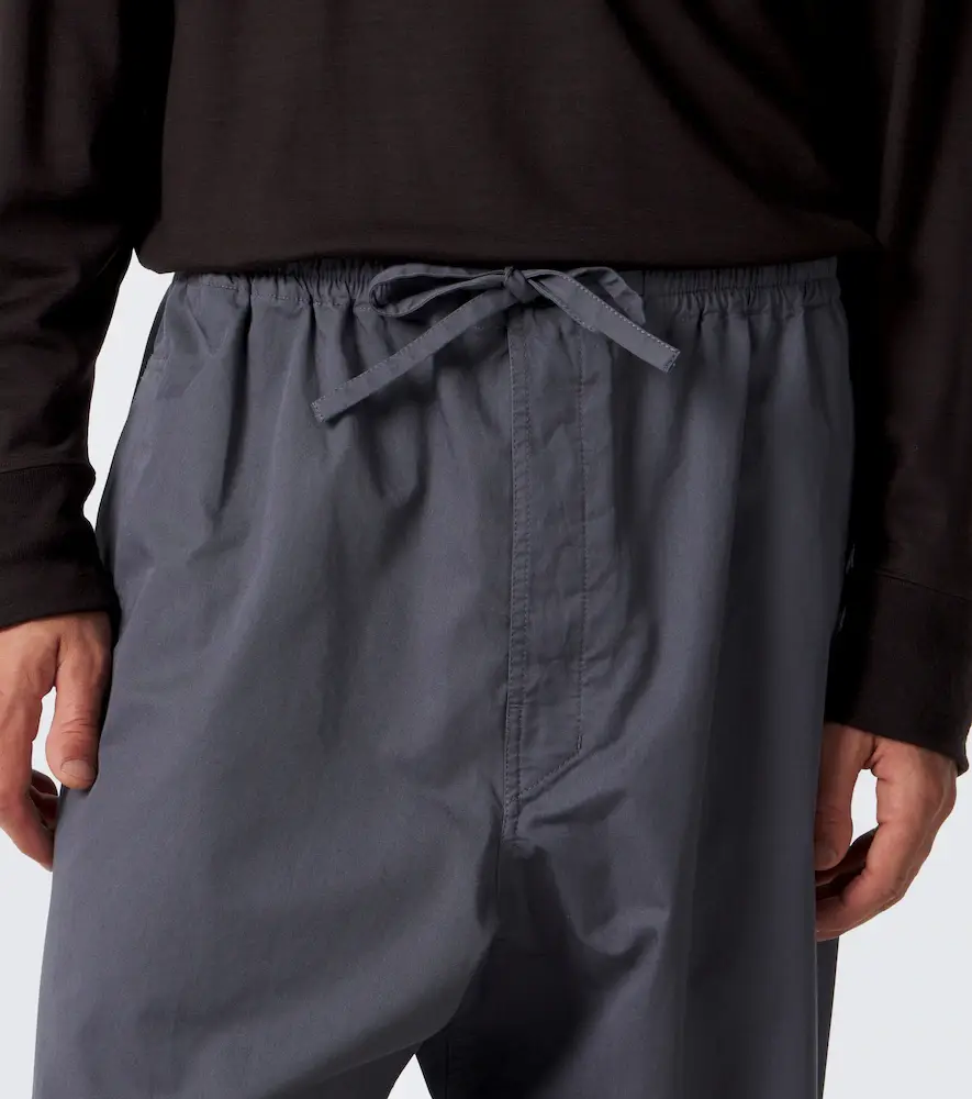 Lemaire Cotton twill wide-leg pants | Thumbnail 6 Lemaire Cotton twill wide-leg pants | Thumbnail 6