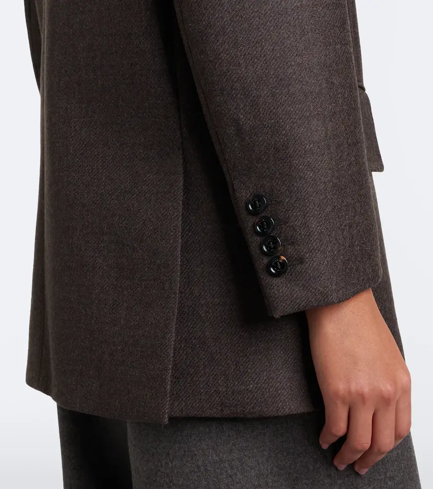 Max Mara Double-breasted virgin wool blazer | Thumbnail 7 Max Mara Double-breasted virgin wool blazer | Thumbnail 7