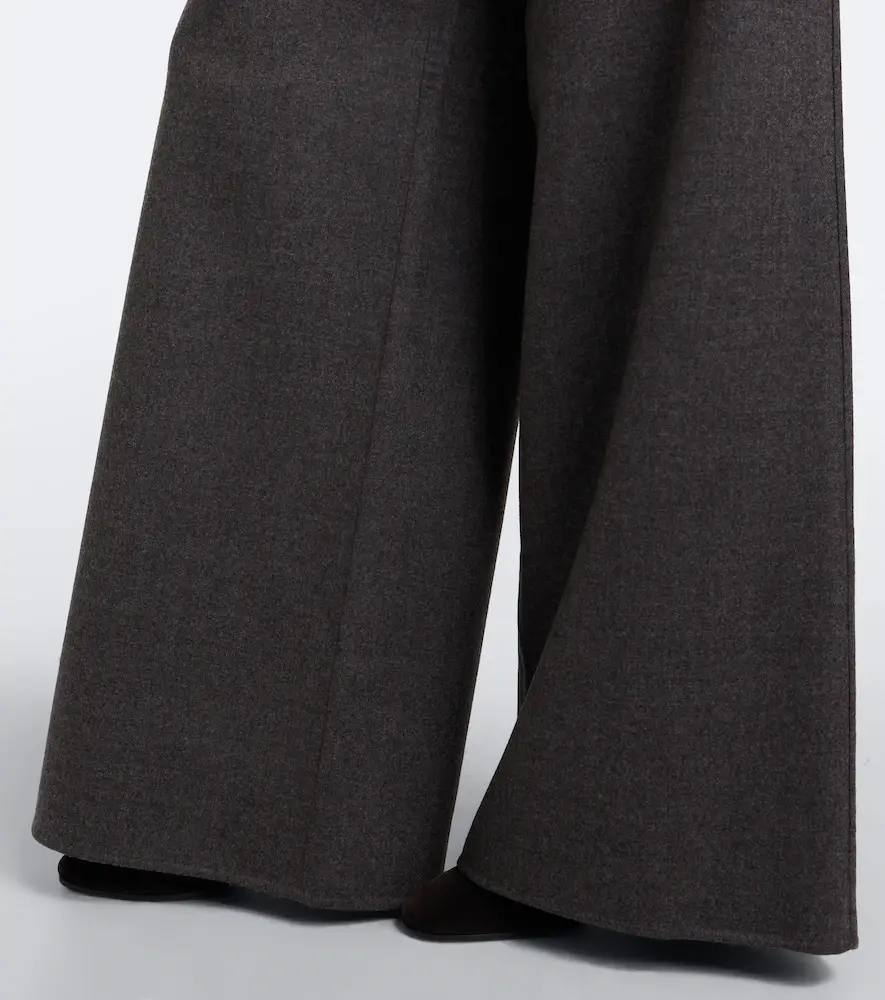 Max Mara Virgin wool wide-leg pants | Thumbnail 2 Max Mara Virgin wool wide-leg pants | Thumbnail 2