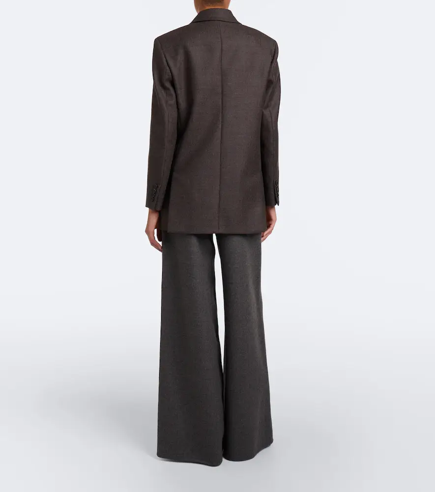 Max Mara Virgin wool wide-leg pants | Thumbnail 6 Max Mara Virgin wool wide-leg pants | Thumbnail 6