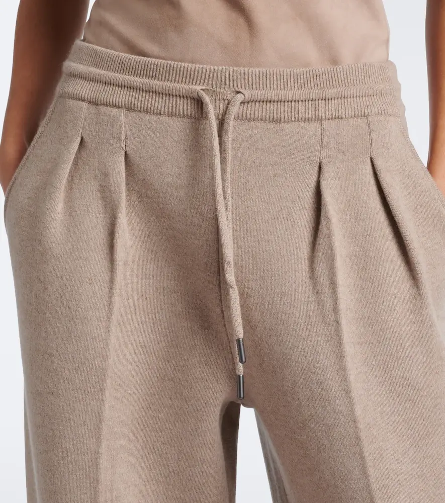 Max Mara Pleated wool and cashmere wide-leg pants | Thumbnail 2