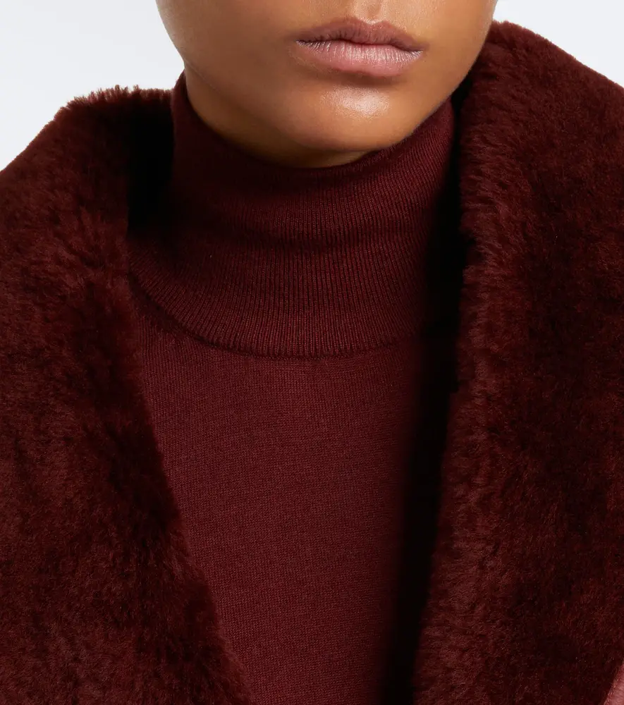 Max Mara Cropped leather jacket | Thumbnail 4 Max Mara Cropped leather jacket | Thumbnail 4