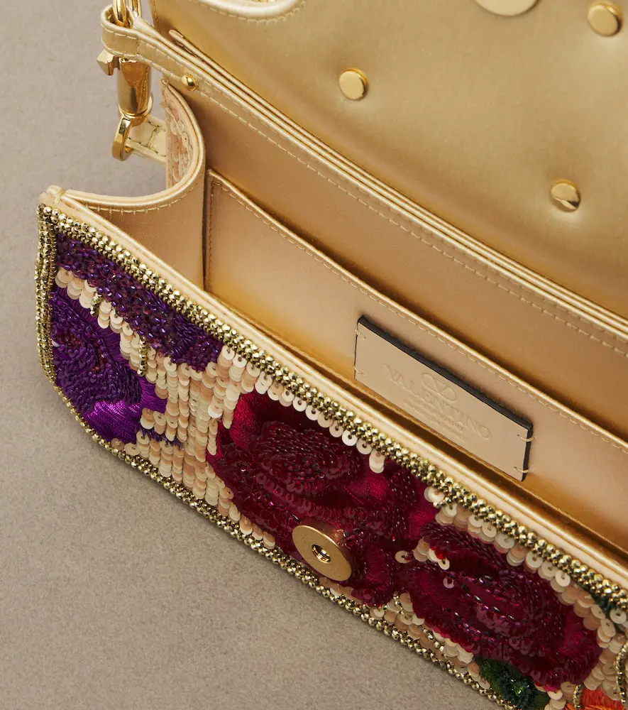 Valentino Garavani VSling Mini embellished top-handle bag | Thumbnail 4 Valentino Garavani VSling Mini embellished top-handle bag | Thumbnail 4