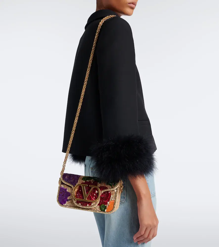 Valentino Garavani VSling Mini embellished top-handle bag | Thumbnail 5 Valentino Garavani VSling Mini embellished top-handle bag | Thumbnail 5