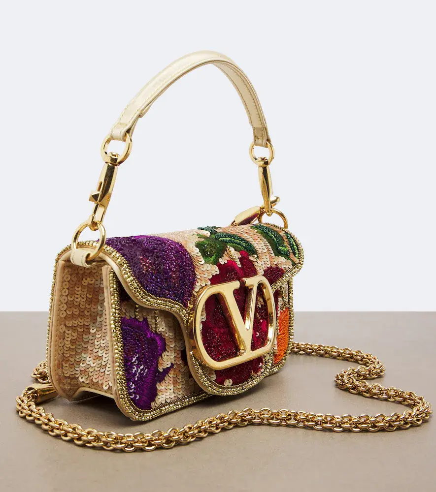 Valentino Garavani VSling Mini embellished top-handle bag | Thumbnail 7 Valentino Garavani VSling Mini embellished top-handle bag | Thumbnail 7