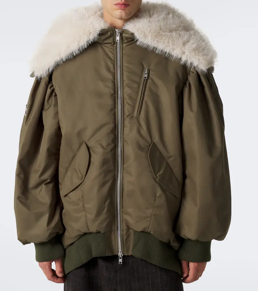 Simone Rocha Oversized bomber jacket | Thumbnail 2 Simone Rocha Oversized bomber jacket | Thumbnail 2