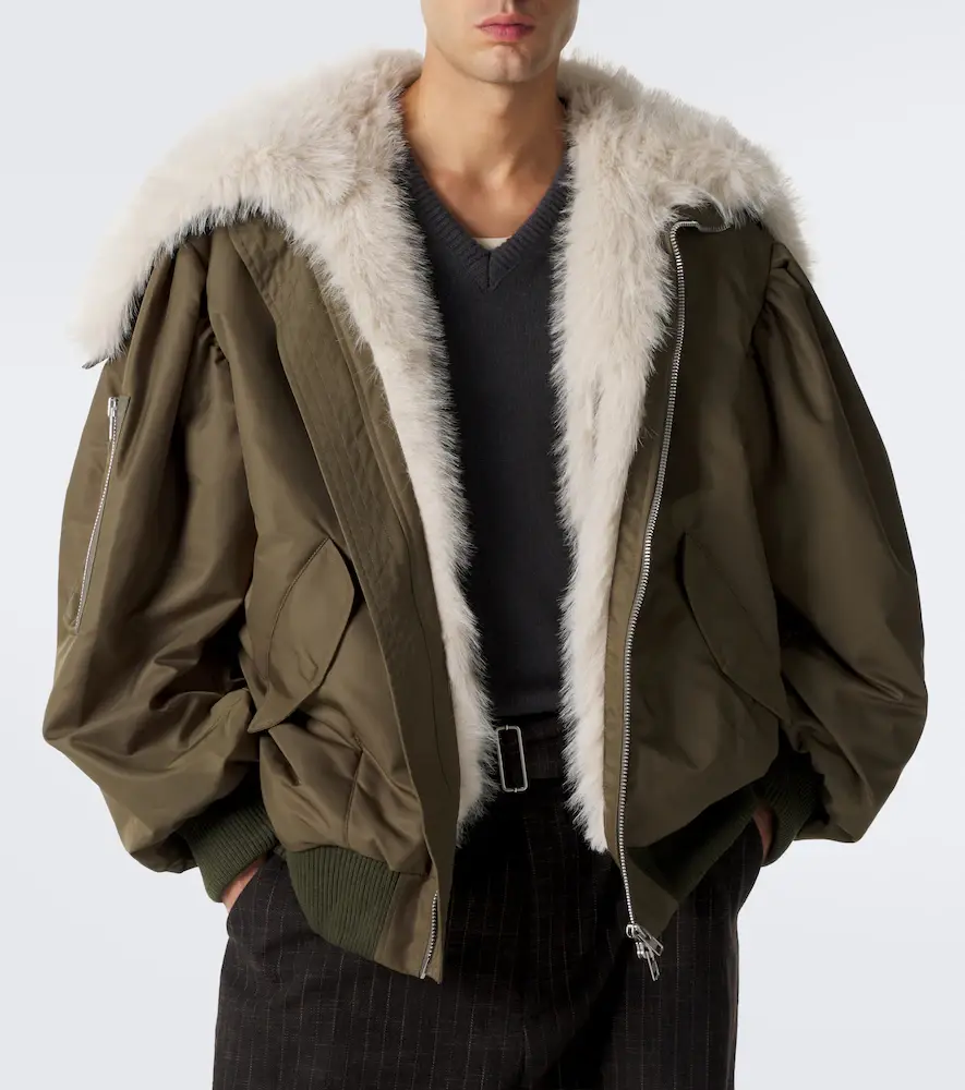 Simone Rocha Oversized bomber jacket | Thumbnail 7 Simone Rocha Oversized bomber jacket | Thumbnail 7