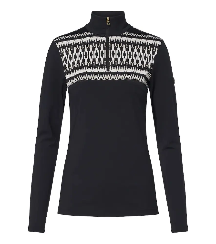 Bogner Joalyn jacquard ski top