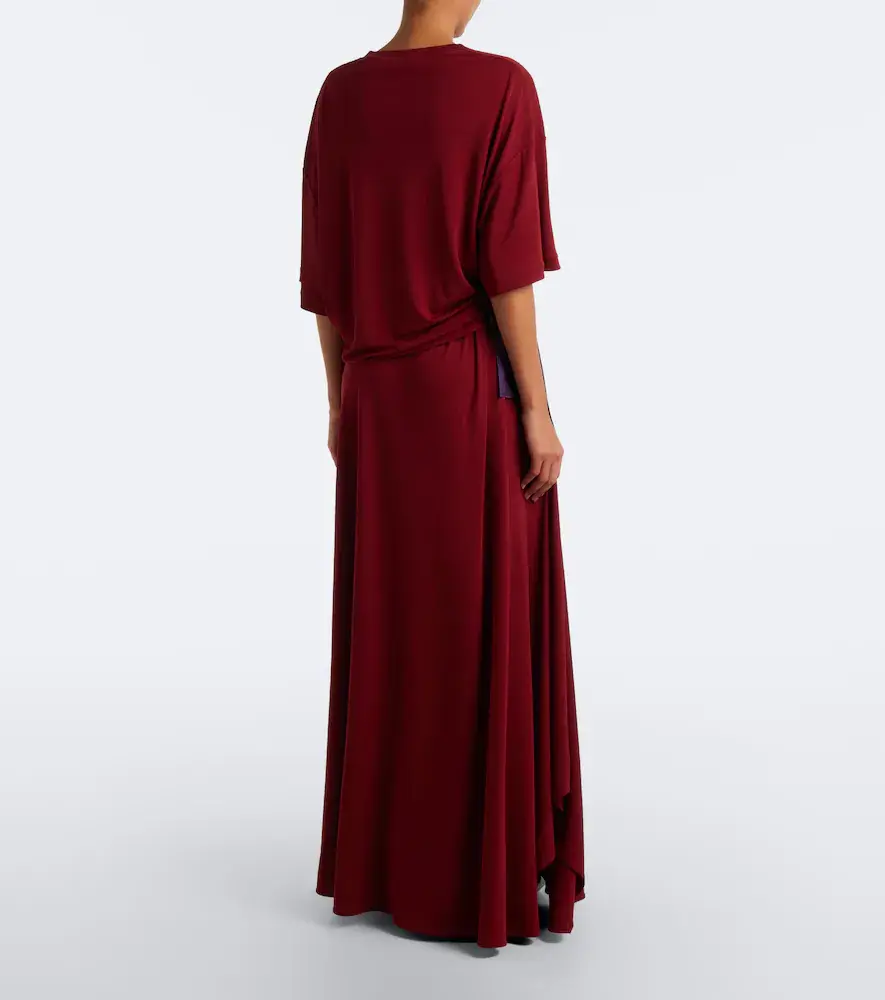 Balenciaga Bow-detail jersey T-shirt dress | Thumbnail 5
