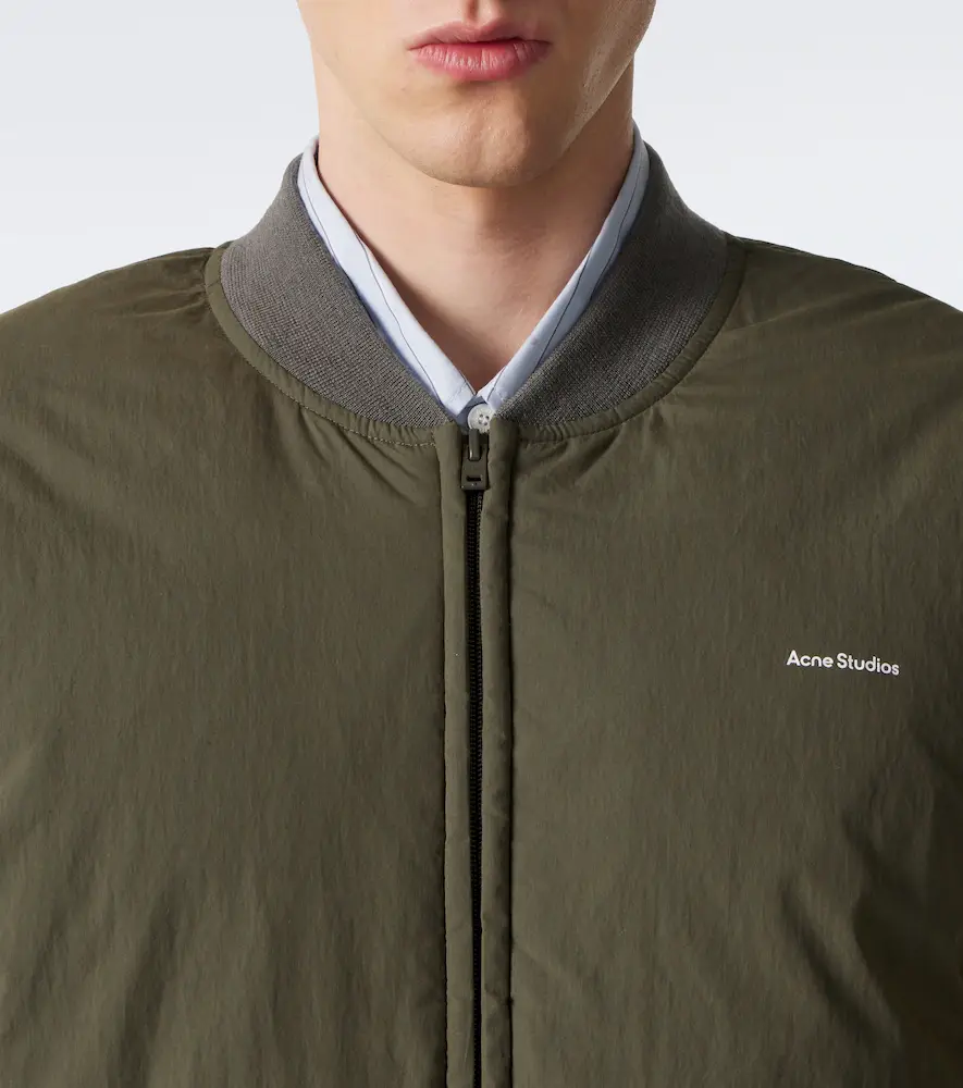 Acne Studios Cotton-blend poplin down bomber jacket | Thumbnail 2 Acne Studios Cotton-blend poplin down bomber jacket | Thumbnail 2
