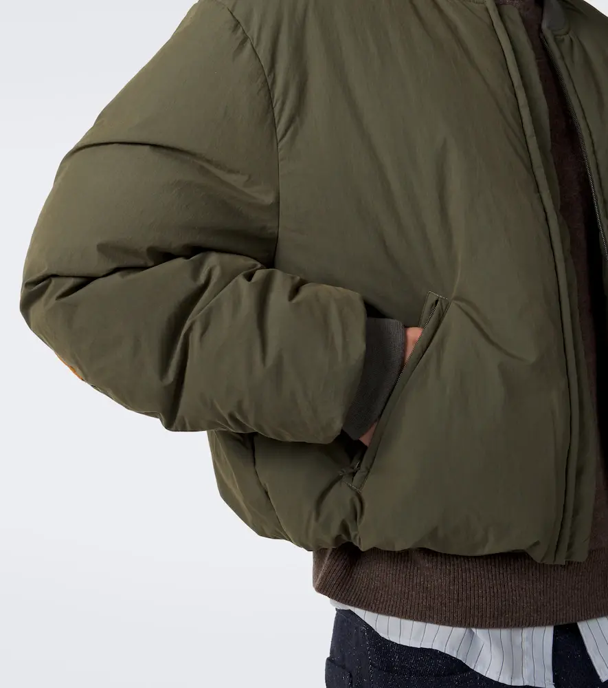 Acne Studios Cotton-blend poplin down bomber jacket | Thumbnail 7 Acne Studios Cotton-blend poplin down bomber jacket | Thumbnail 7
