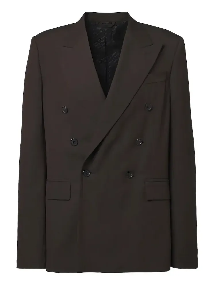 Acne Studios Pinstripe double-breasted blazer