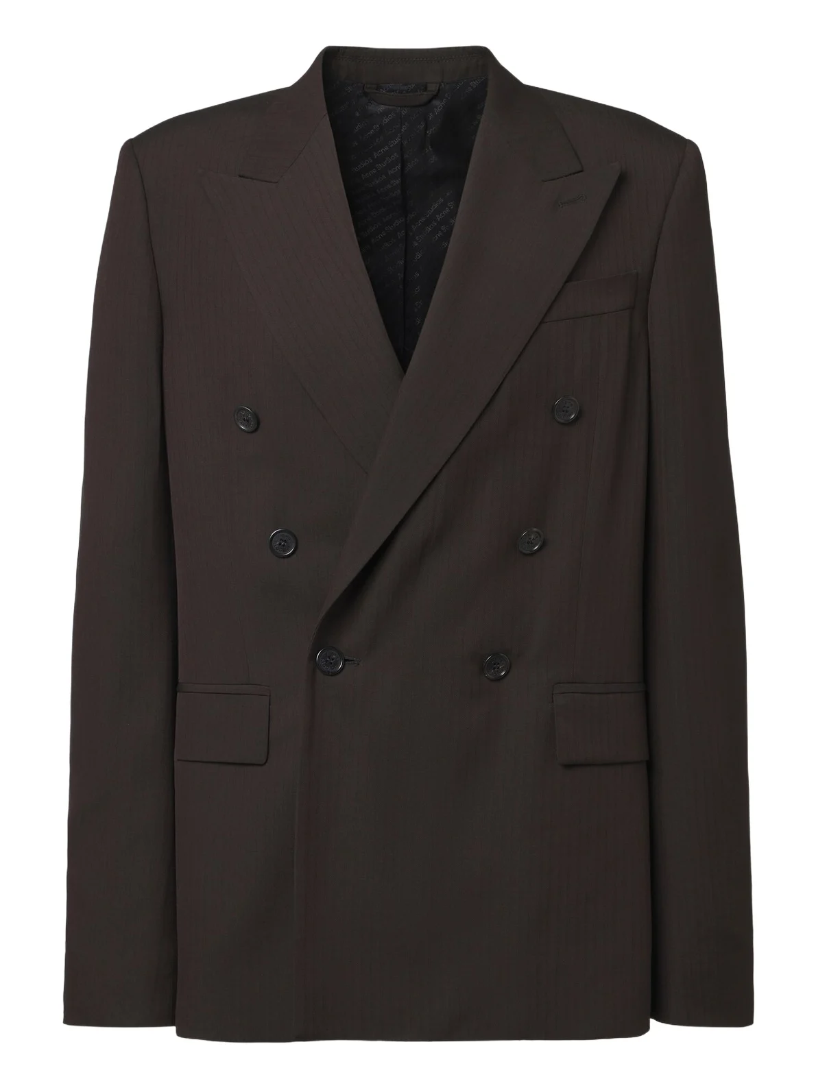 Acne Studios Pinstripe double-breasted blazer