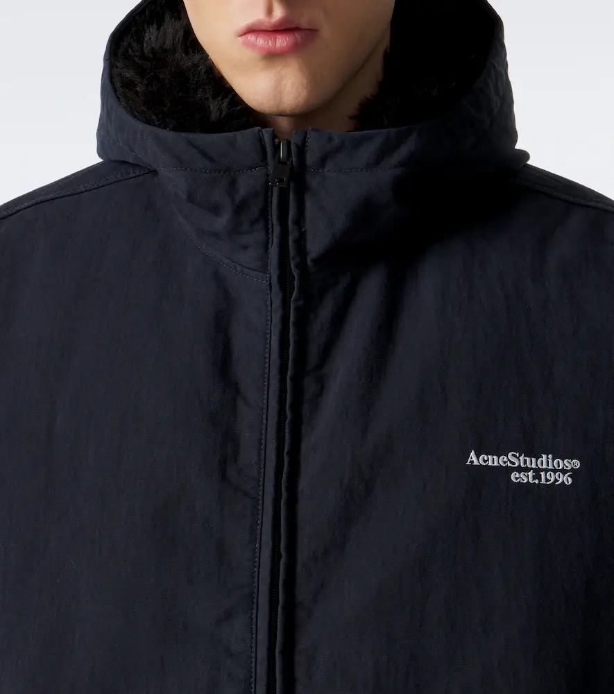 Acne Studios Hooded canvas jacket | Thumbnail 3 Acne Studios Hooded canvas jacket | Thumbnail 3