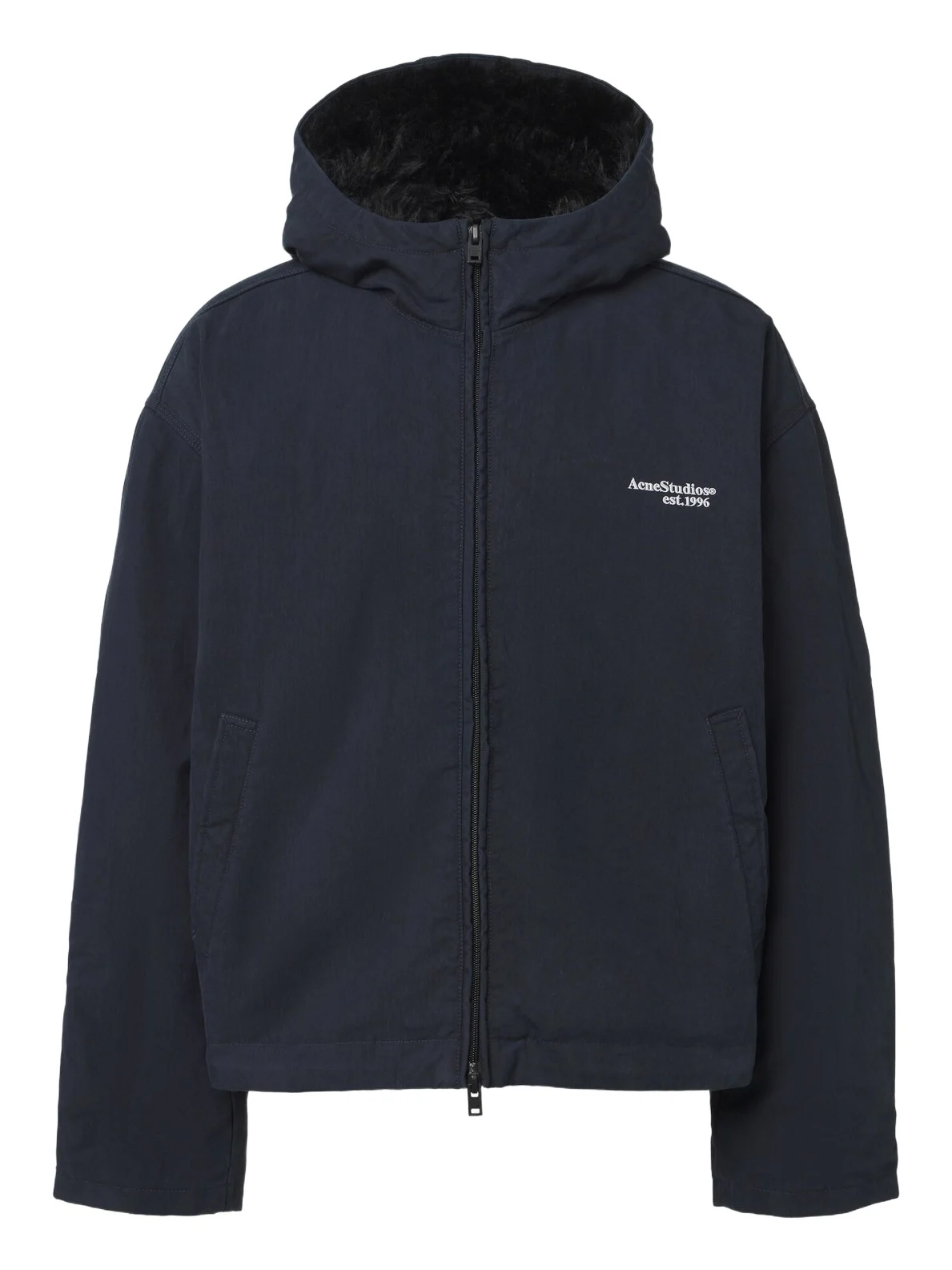 Acne Studios Hooded canvas jacket
