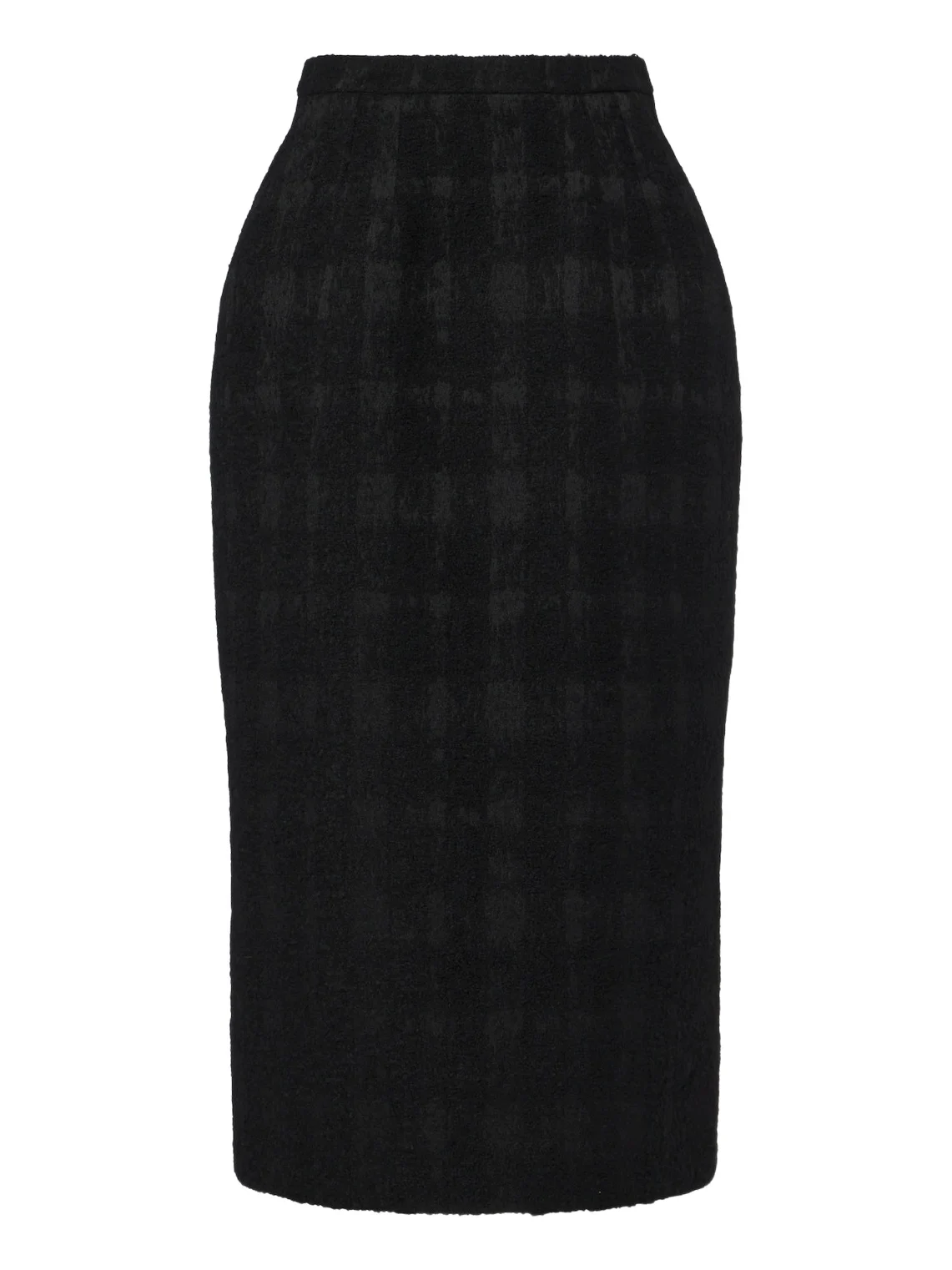 Checked bouclé pencil skirt Checked bouclé pencil skirt