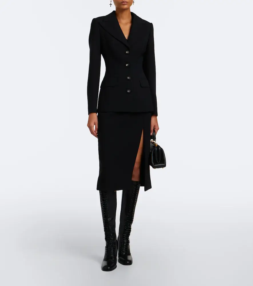 Dolce & Gabbana Leather knee-high boots | Thumbnail 6 Dolce & Gabbana Leather knee-high boots | Thumbnail 6