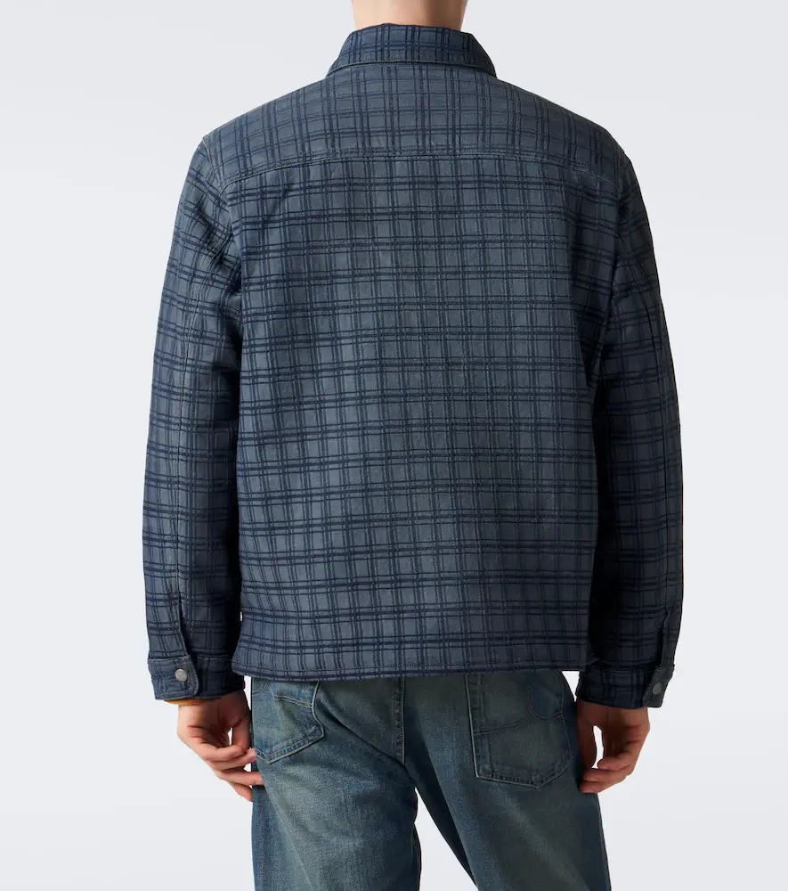 RRL Jacquard plaid denim jacket | Thumbnail 3 RRL Jacquard plaid denim jacket | Thumbnail 3