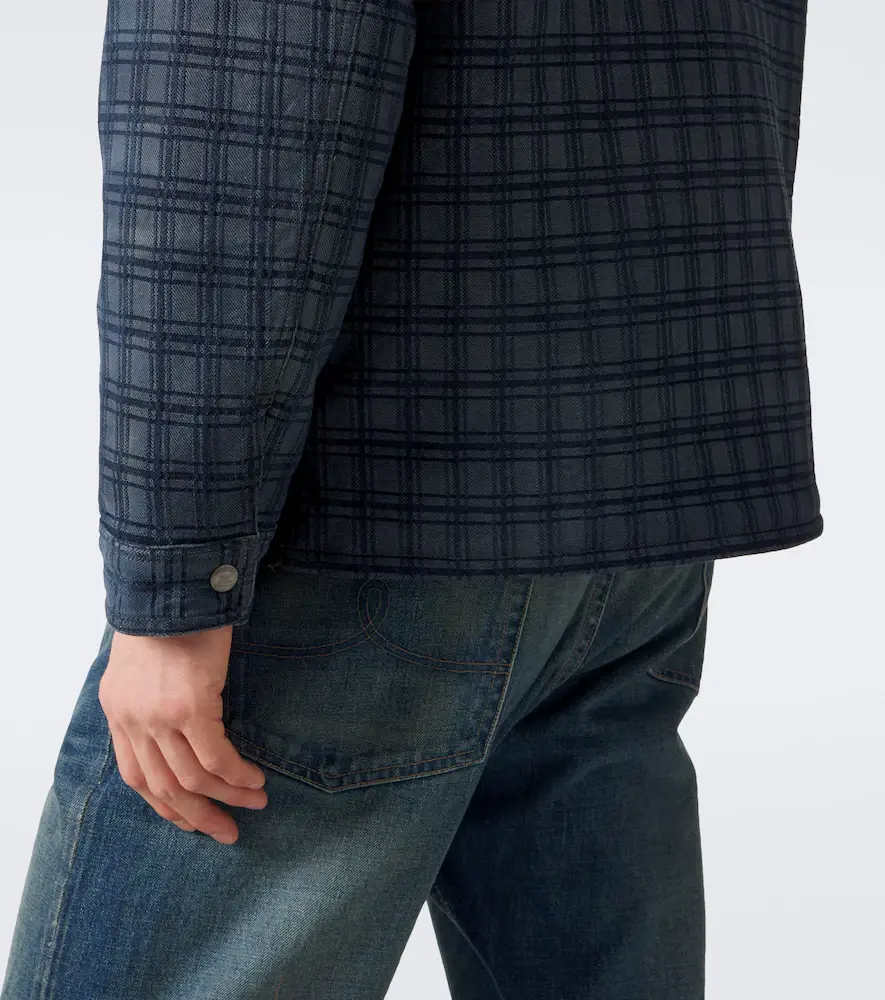 RRL Jacquard plaid denim jacket | Thumbnail 4 RRL Jacquard plaid denim jacket | Thumbnail 4