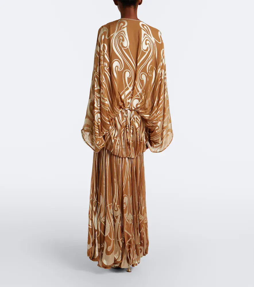 Zimmermann Momentum Burnout Bubble printed silk gown | Thumbnail 6 Zimmermann Momentum Burnout Bubble printed silk gown | Thumbnail 6