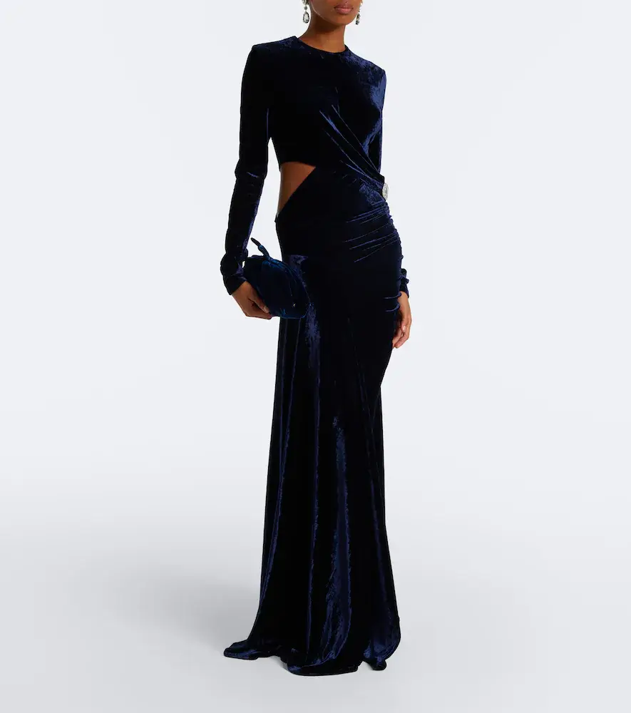 Aquazzura Bow Tie velvet clutch | Thumbnail 6 Aquazzura Bow Tie velvet clutch | Thumbnail 6
