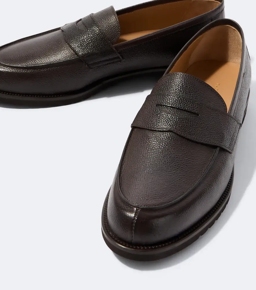 Thom Sweeney Leather penny loafers | Thumbnail 3 Thom Sweeney Leather penny loafers | Thumbnail 3