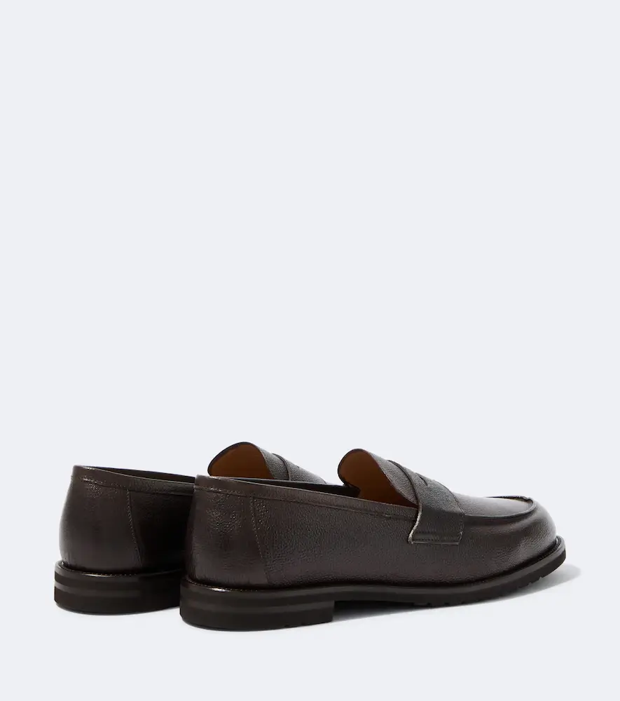 Thom Sweeney Leather penny loafers | Thumbnail 4 Thom Sweeney Leather penny loafers | Thumbnail 4