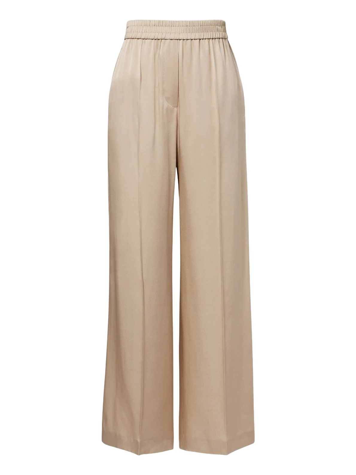 Silk satin wide-leg pants Silk satin wide-leg pants