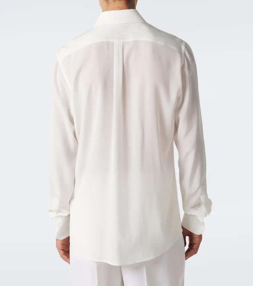 Dolce & Gabbana Silk crêpe de chine shirt | Thumbnail 3