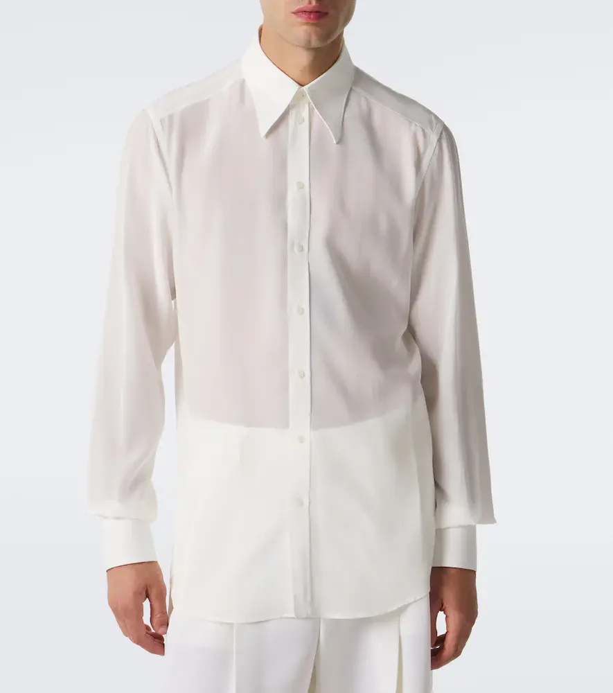 Dolce & Gabbana Silk crêpe de chine shirt | Thumbnail 7