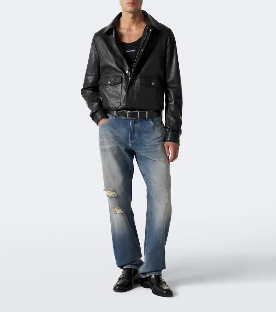 Dolce & Gabbana Leather jacket | Thumbnail 4 Dolce & Gabbana Leather jacket | Thumbnail 4