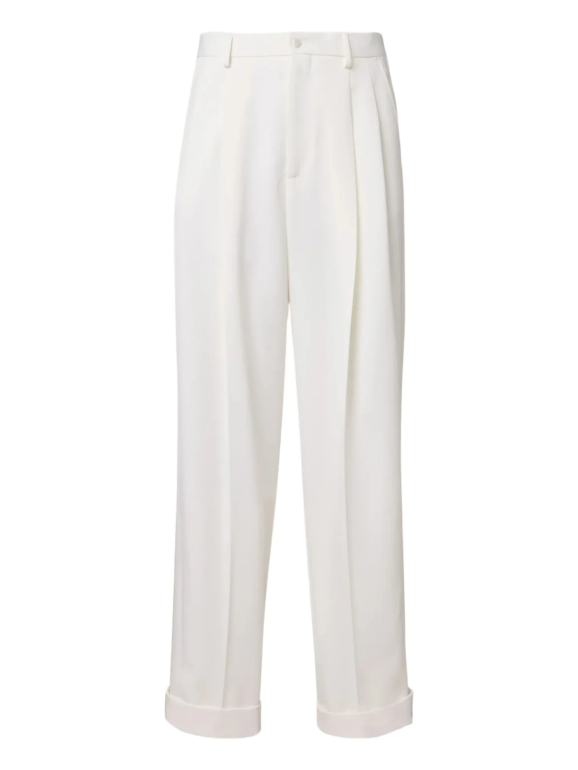Dolce & Gabbana Pleated wool and silk-blend tuxedo pants