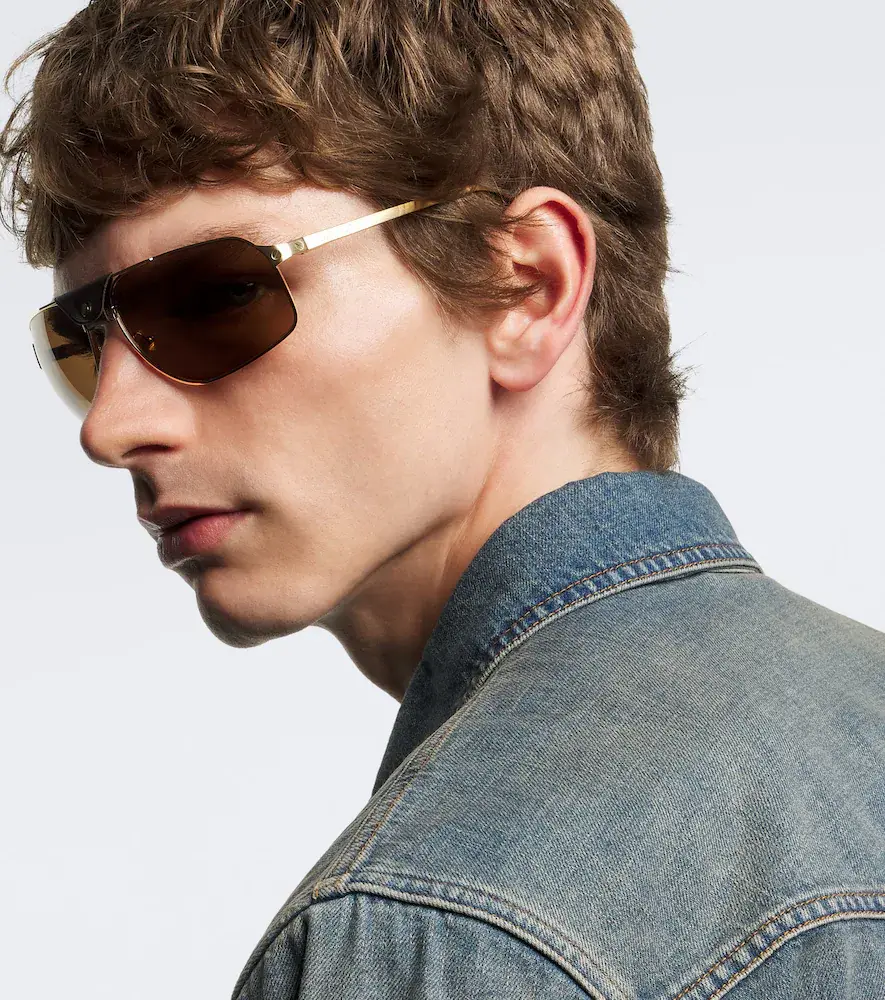 Cartier Eyewear Collection Santos De Cartier aviator sunglasses | Thumbnail 2 Cartier Eyewear Collection Santos De Cartier aviator sunglasses | Thumbnail 2