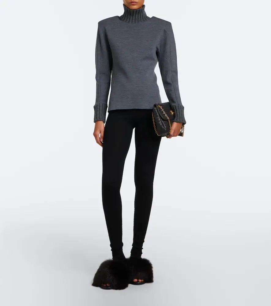Bottega Veneta Cherry shearling mules | Thumbnail 5 Bottega Veneta Cherry shearling mules | Thumbnail 5
