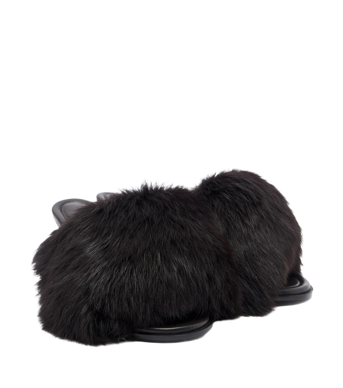 Cherry shearling mules Cherry shearling mules