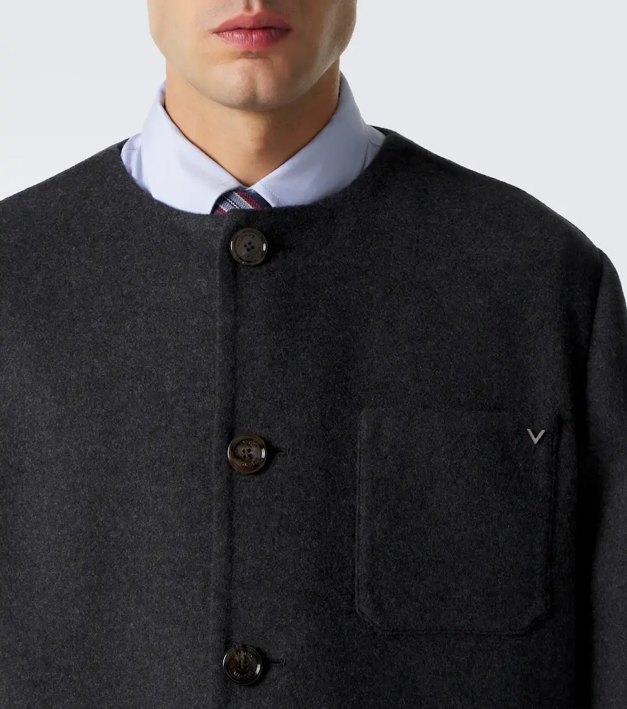 Valentino Garavani VGold wool jacket | Thumbnail 2 Valentino Garavani VGold wool jacket | Thumbnail 2