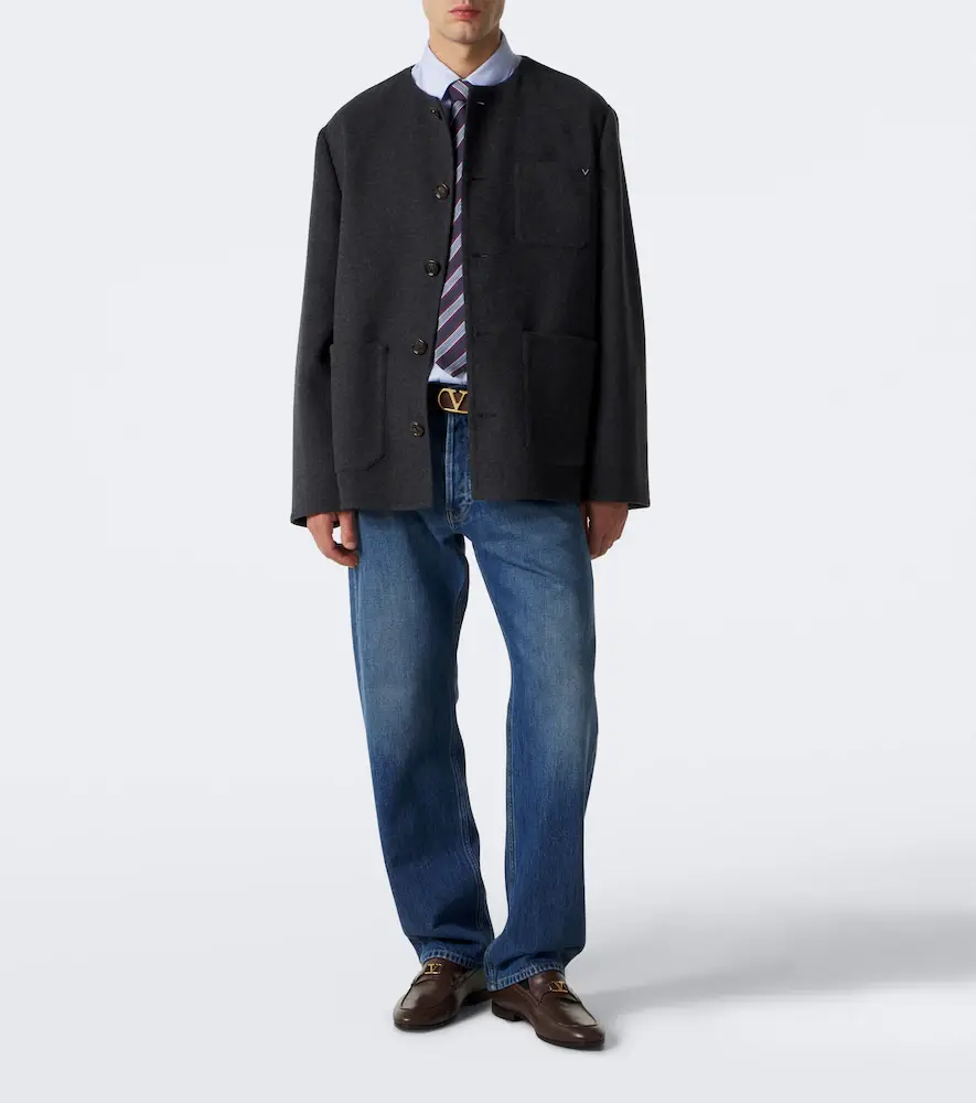 Valentino Garavani VGold wool jacket | Thumbnail 7 Valentino Garavani VGold wool jacket | Thumbnail 7
