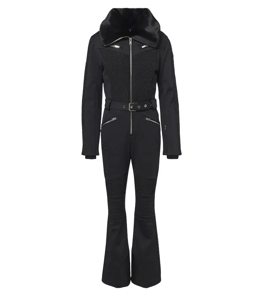 Montanetta belted flared ski suit Montanetta belted flared ski suit