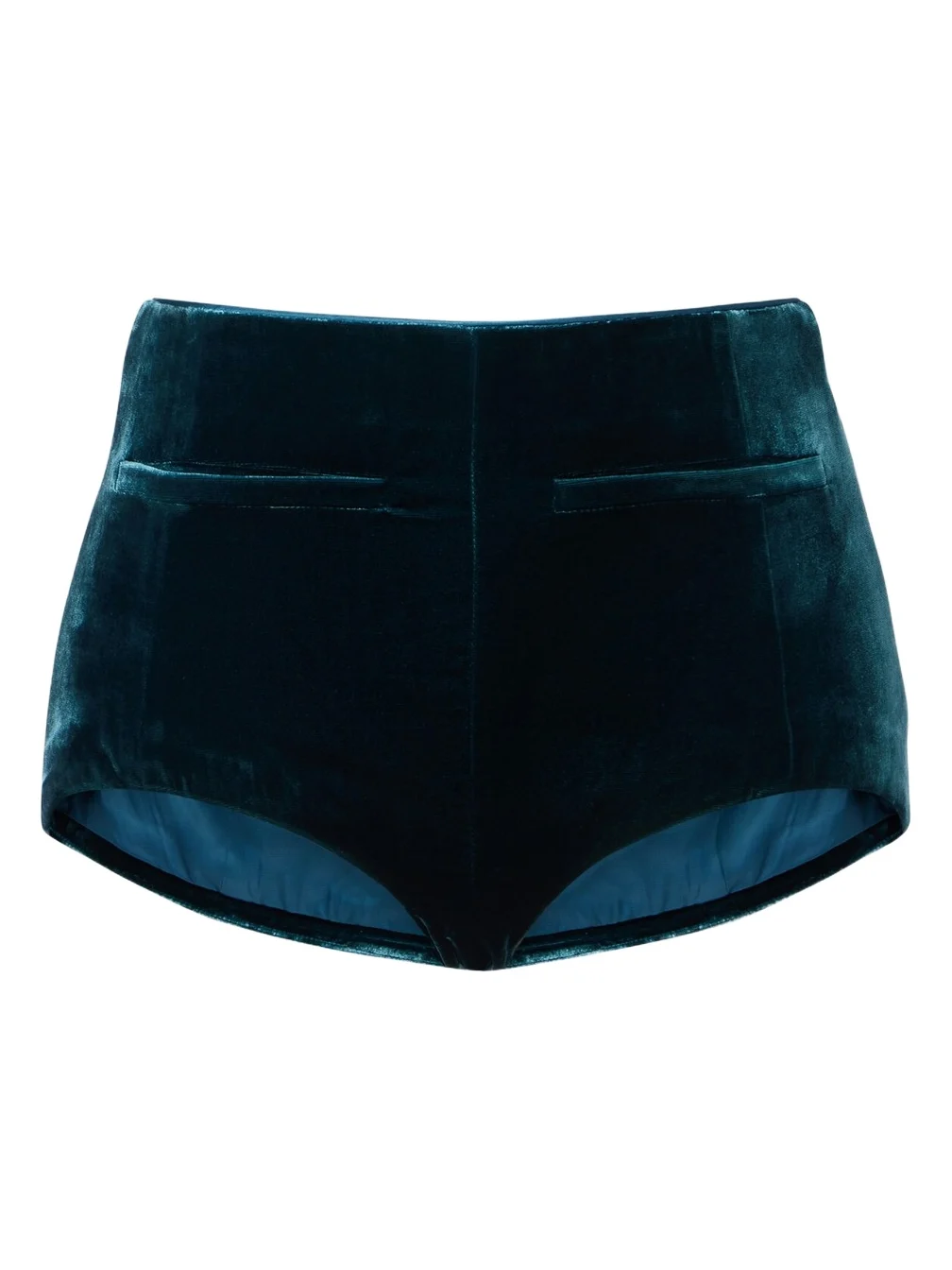 Retrofête Menlo velvet micro shorts