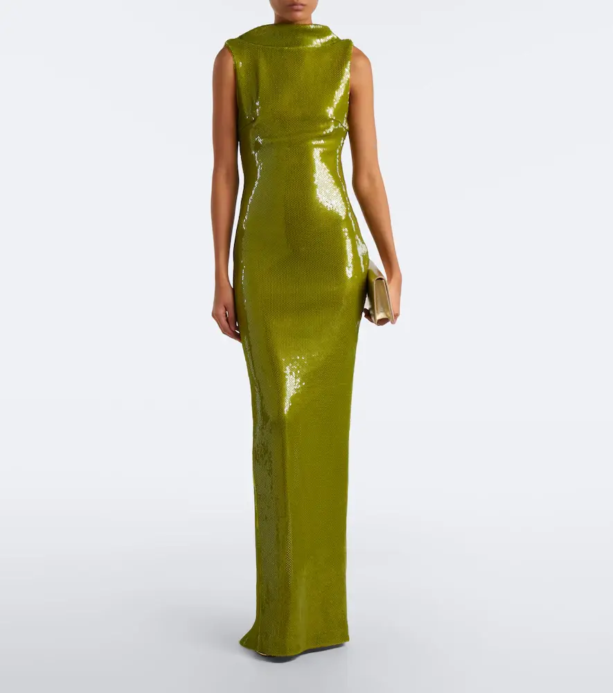 Retrofête Retrofête Liela sequined gown | Thumbnail 5 Retrofête Retrofête Liela sequined gown | Thumbnail 5