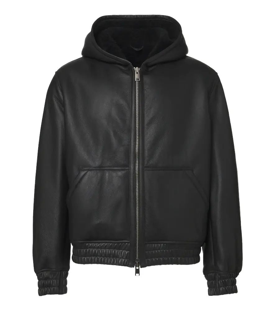 ARMA Malen hooded leather jacket