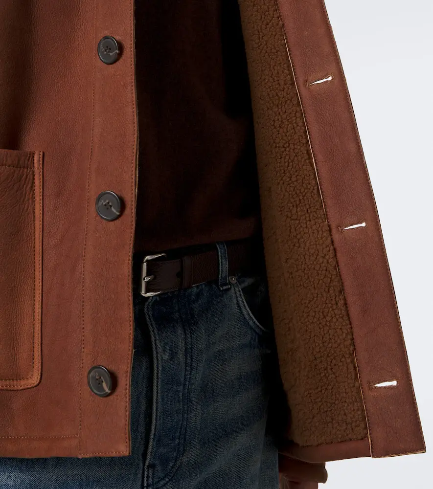ARMA Rickson shearling-trimmed leather jacket | Thumbnail 2 ARMA Rickson shearling-trimmed leather jacket | Thumbnail 2