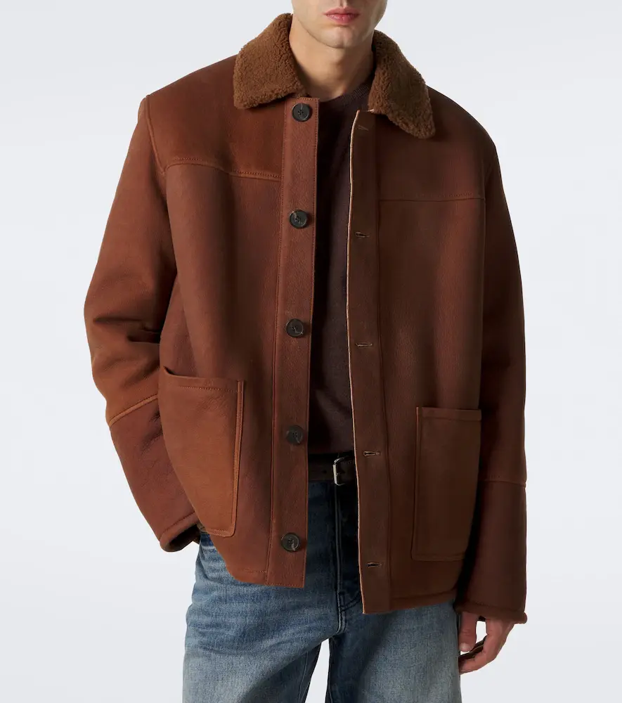 ARMA Rickson shearling-trimmed leather jacket | Thumbnail 4 ARMA Rickson shearling-trimmed leather jacket | Thumbnail 4