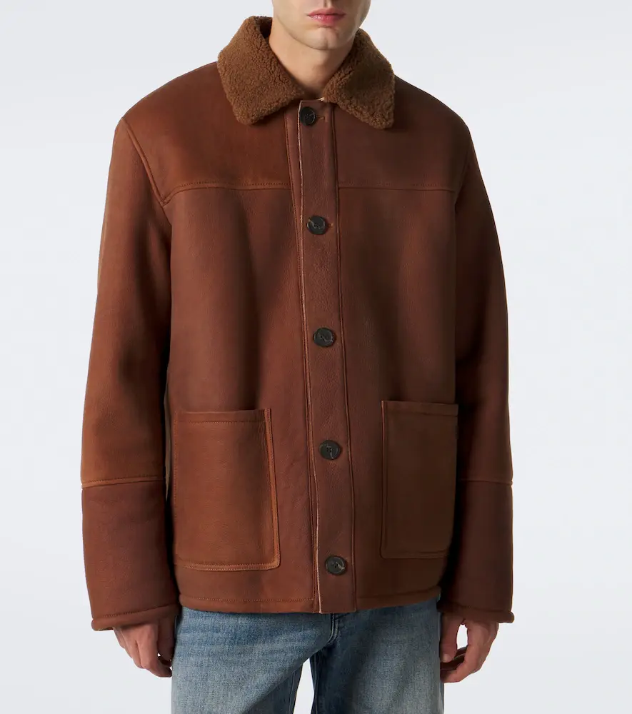 ARMA Rickson shearling-trimmed leather jacket | Thumbnail 5 ARMA Rickson shearling-trimmed leather jacket | Thumbnail 5