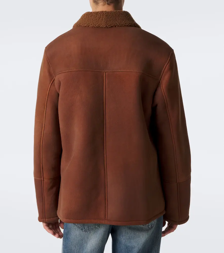 ARMA Rickson shearling-trimmed leather jacket | Thumbnail 6 ARMA Rickson shearling-trimmed leather jacket | Thumbnail 6